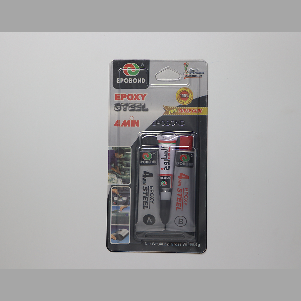 EPOXY STEEL WITH SUPER GLUE